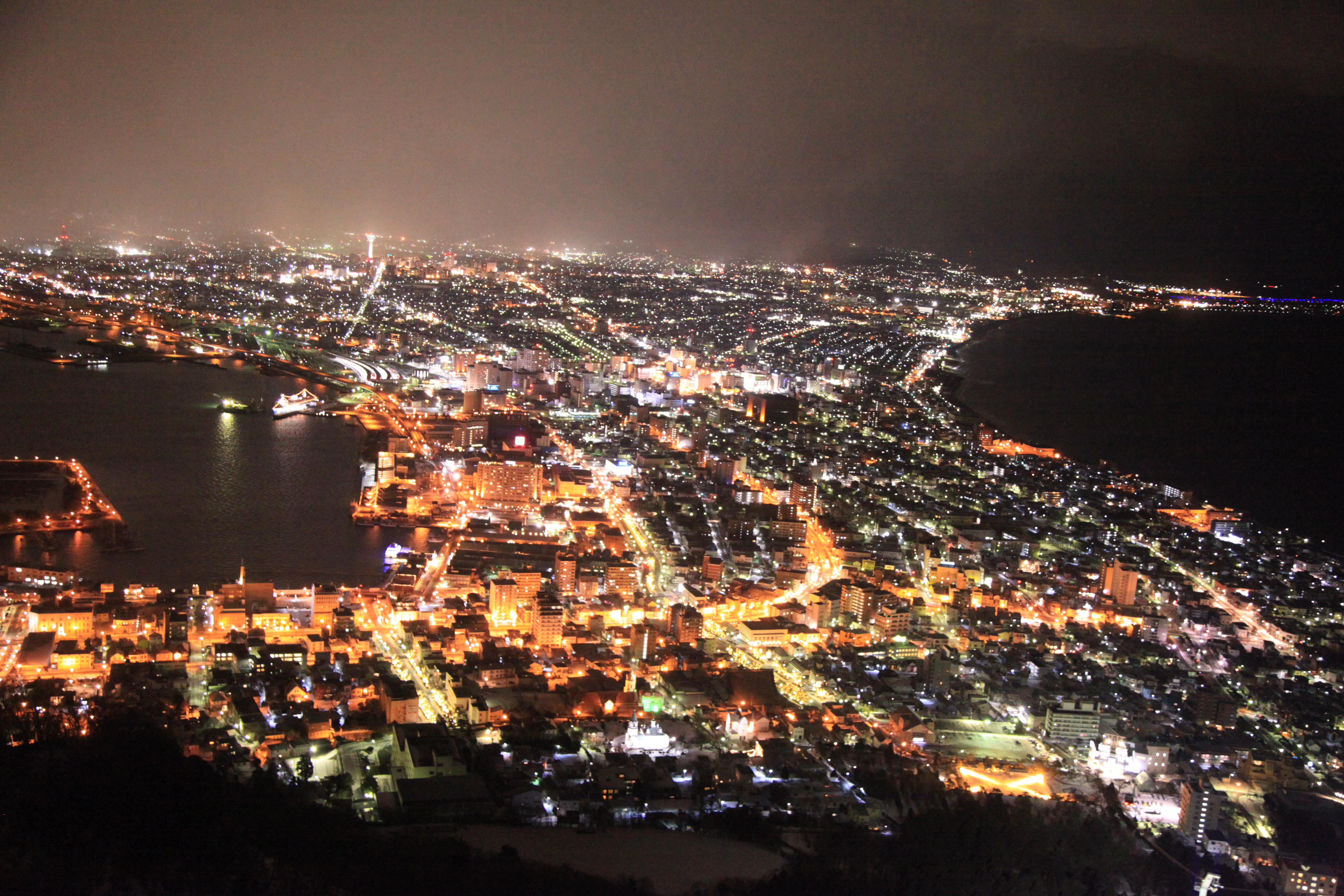 函館の夜景